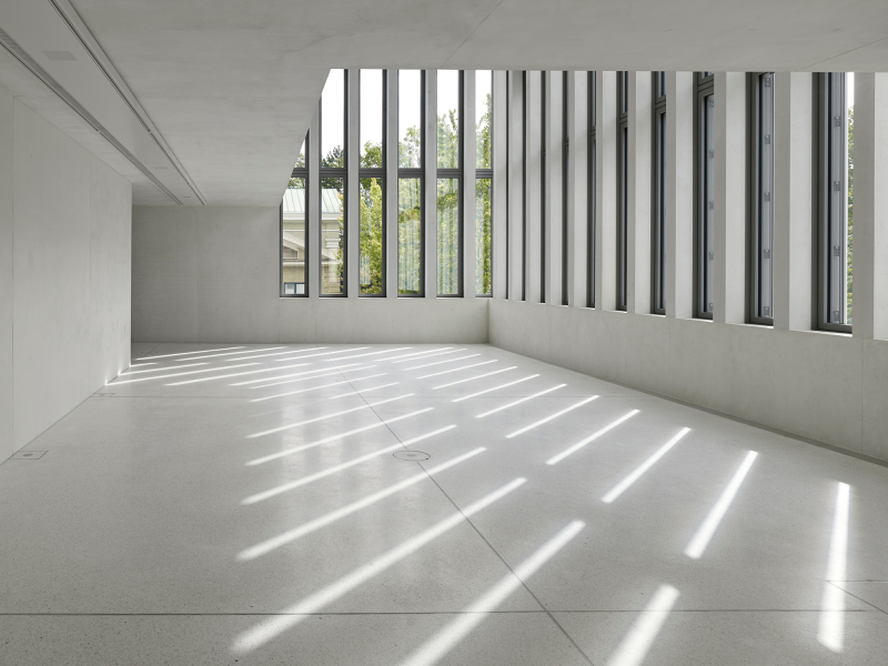 Geschliffener Beton – Terrazzoqualitäten an Böden und Wänden - Deutsche