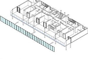  Isometrie 5: Aufbau der Verglasung Wintergärten 