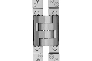  Pivota DXE 100 3-D ist ein massives Edelstahl-Türband für Tragfähigkeiten bis 120 kg. Pivota DXS 300 3-D weist eine Tragfähigkeit von 350 kg auf und besteht ausschließlich aus Stahl.  