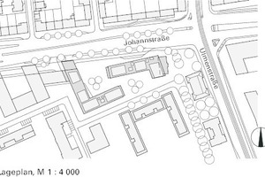  Lageplan, M 1 : 4 000 