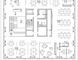  SAP Innovation Center 2.0 SCOPE Architekten DBZ Deutsche BauZeitschrift 3. Obergeschoss 