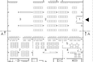  Niederlassung und Akademie Würth Allmann Sattler Wappner Architekten Brigida González DBZ Deutsche BauZeitschrift Erdgeschoss 