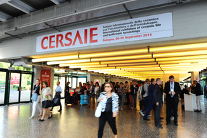  Mehr als 100 000 Besucher kamen 2016 zur Cersaie nach Bologna 