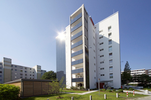  LITHO Photovoltaic Elemente für VHF Fassade 