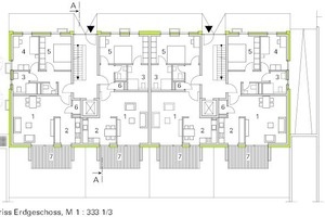  Grundriss Erdgeschoss, M 1 : 333 1/3 