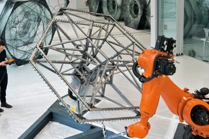  Robotische Fertigung, Elytra Filament Pavilion, Victoria & Albert Museum, London 