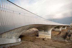  Brücke über die Waal, Nijmegen/NL / Planungsbüro: Witteveen + Bos, Deventer, Heerenveen/NL 
