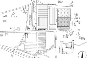  Lageplan, M 1 : 8 000 