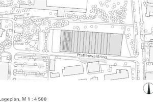  ARENA2036 Universität Stuttgart Lageplan HENN DBZ Deutsche BeuZeitschrift 