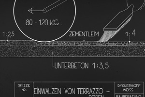  Herstellprozess von Terrazzoboden 