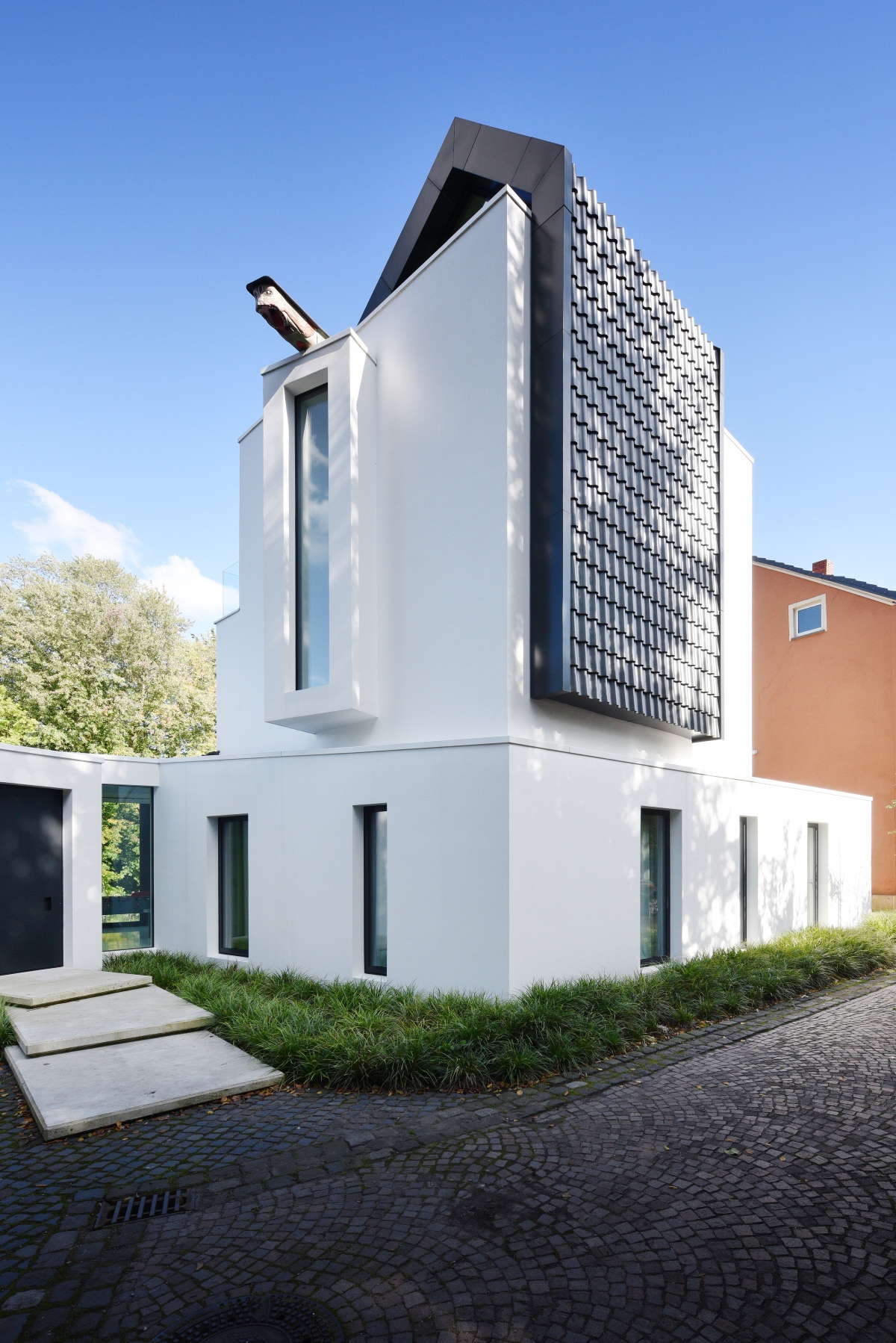 Neubau Eines Wohnhauses Warendorf Deutsche Bauzeitschrift