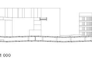  Schnitt, M 1 : 1 000 