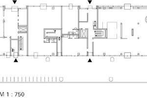  Grundriss EG, M 1 : 750 