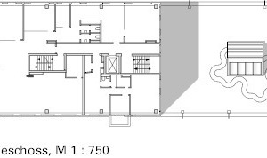  Grundriss 3. OG, M 1 : 750 