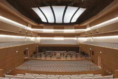 Blick in den Konzertsaal des Bochumer Symphonieorchesters