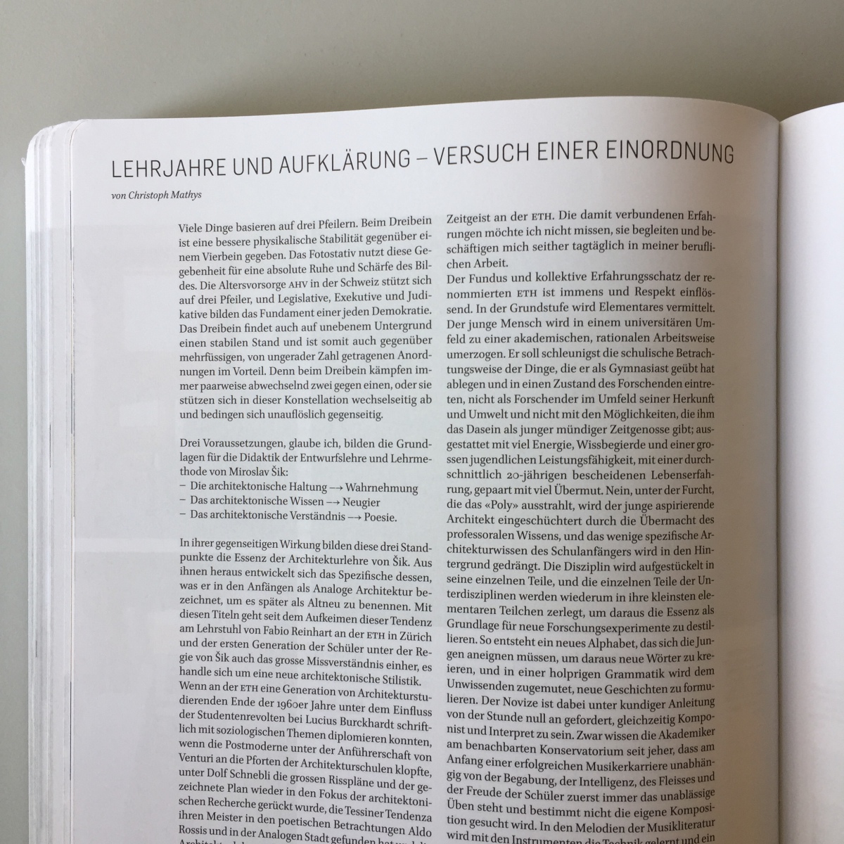 Buchrezension: Miroslav Šik, Eva Willenegger (Hrsg ...