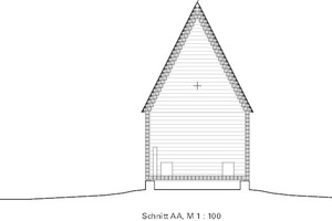  Schnitt AA, M 1 : 100 