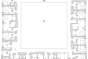  Grundriss, M 1 : 500 