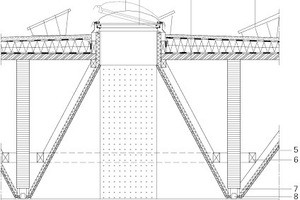  Detail Oberlicht, M 1 : 75  