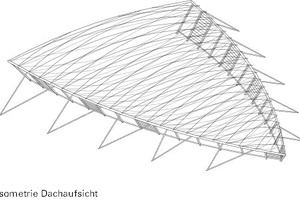  Lilienthalhaus Braunschweig ETFE-Folienkissendach Isometrie 