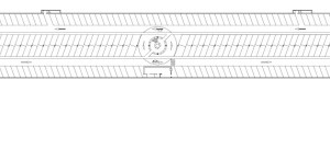  Grundriss Parkgarage, M 1 : 1 600 