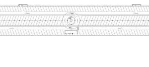  Grundriss Parkgarage, M 1 : 1 600 