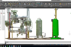  Point Sense für Revit 18.5: Fitting von 3D Körpern, Ansicht vor überlagerung des Modells  