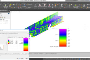  Point Sense für Revit 18.5: Visualisierung der Deformation eines Stahlbalkens 