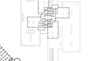  Grundriss 4. Obergeschoss (Bürogeschoss), M 1 : 1 500 