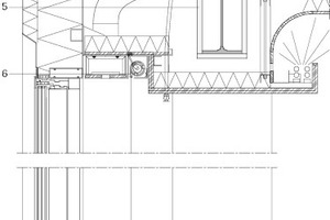  Fassadendetail nach der Sanierung, M 1 : 25 