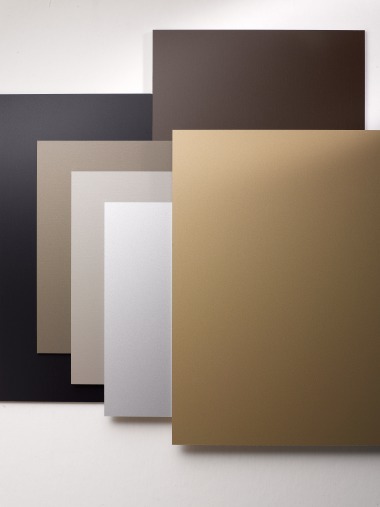 Alucobond Oberfl?chenserie Anodized Look C2 Gold Light