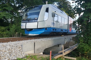  Tegernsee: Erste Eisenbahnbrücke aus ultrahochfestem Beton in Deutschland. 