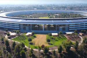  Abb. 12: Bald komplett: Headquarter von Apple in Cupertino/Kalifornien/USA (Architekt Norman Foster Ass.) 