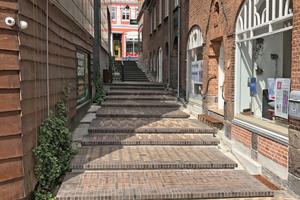  Pflasterklinker von Hagemeister für Gasse in Svendborg/DK 