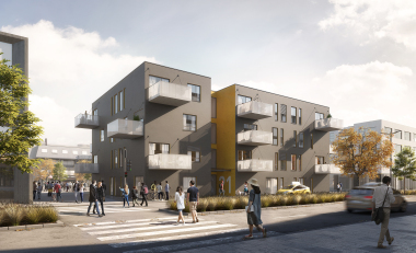 Renderings von Wohnungsbauentw?rfen in Modulbauweise_KZA Architekten 