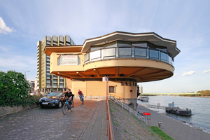  Panorama-Restaurant im expressionistischen Stil: die Bastei am Kölner Rheinufer 