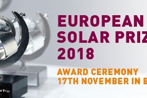  Logo des Europäischen Solarpreises 2018 