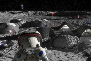  RegoLight Mondbasis: mit Sonnenlicht gedruckter Sand für den Bau permanenter Forschungsstationen auf dem Mond 
