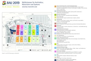  Hallenplan BAU 2019 