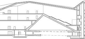  Schnitt AA, M 1:1 500 