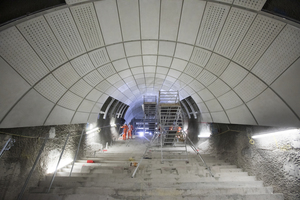  Bond Street Station, London/GB - Innenausbau mit Glasfaserbeton 