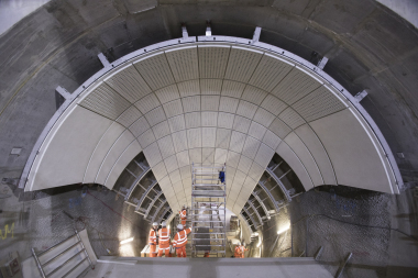 Bond Street Station, London/GB - Innenausbau mit Glasfaserbeton