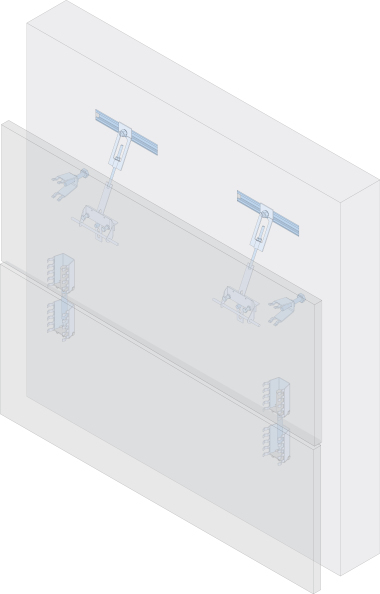 Befestigungssystem f?r d?nne Betonfassaden - FPA-SL30 von Halfen