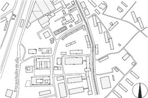  Lageplan, M 1 : 15 000 