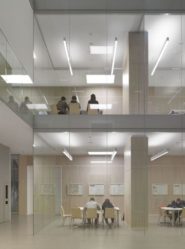 Akustikdecke Ligno Akustik - Bildungscampus Heilbronn - Auer und Weber Architekten
