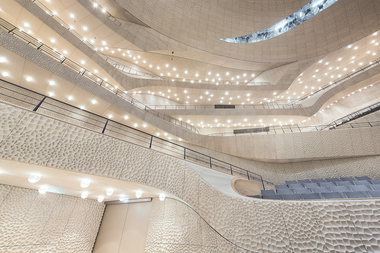 GIFAboard Gipsfaserplatten in der Elbphilharmonie