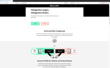 SKILLARY_Landingpage