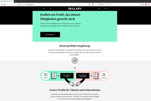  SKILLARY_Landingpage 