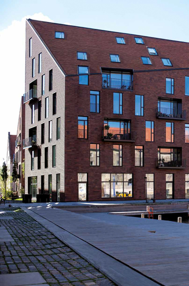 Wohnhaus Kr?yers Plads, Kopenhagen - COBE Architects, Nordhavn/DK - Wienerberger Fassadenziegel Urban