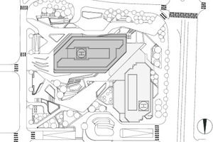  Lageplan, M 1 : 1 750 